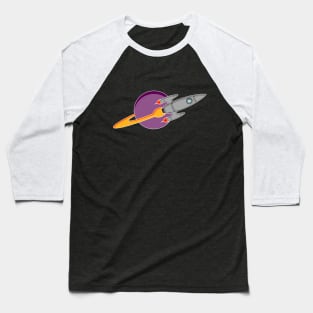 Rocket (World Geekly News) Baseball T-Shirt